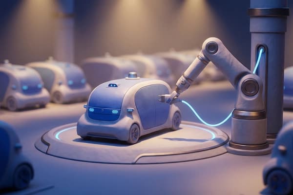 RoboDock Tackles Robotaxi Charging Bottleneck With Depot Automation