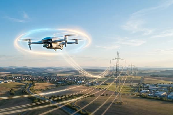 Drones That Charge on Power Lines: The Race to Automate Grid Inspection