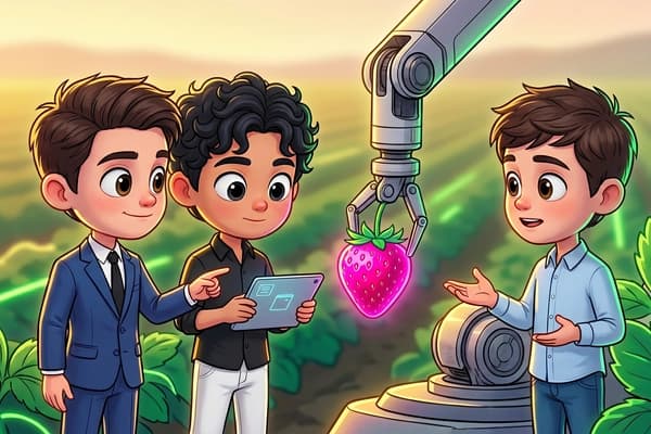 YC's Synphony Launches Strawberry Robots for $3B California Market