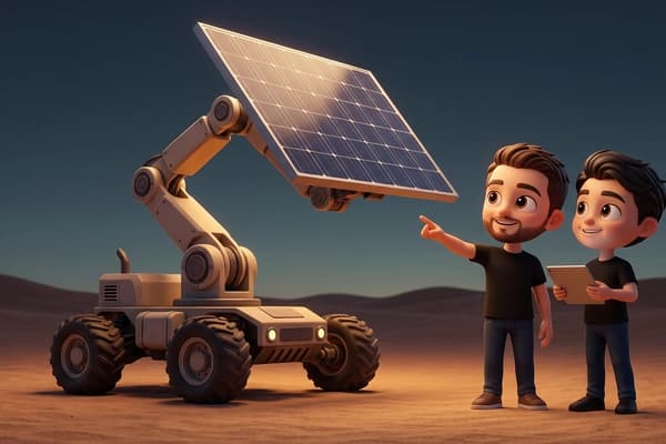 Cosmic Robotics Brings Autonomous Heavy-Lift Robots to Solar Farms